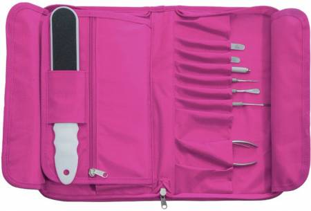 XXL Pinsel- und Instrumenten-Mappe in Pink XXL Pinsel- und Instrumenten-Mappe in Pink